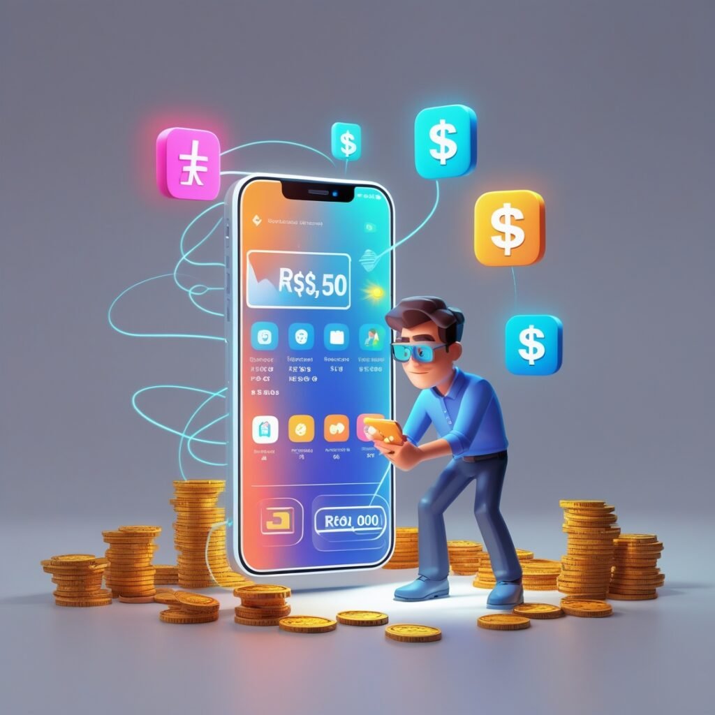 Apps que Pagam HOJE - Ganhe R$300+ Só com o Celular!